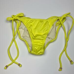 Eberjey Beach Glow Kate Bikini Bottom Yellow Small